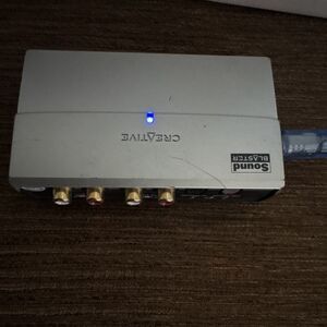 Creative Sound Blaster SB0270 External USB 2.0 Sound Card, Vintage electronic